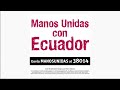 Manos Unidas con Ecuador