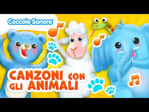 Le Più Belle Canzoni con gli Animali | Canzoni per Bambini | Coccole Sonore