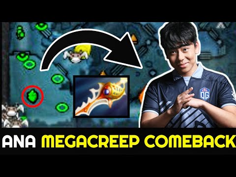 ANA Phantom Assassin EPIC Megacreep Comeback with Divine Rapier Dota 2