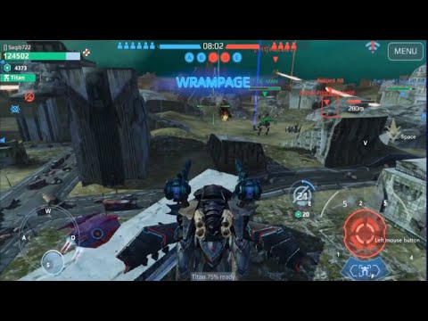 War Robots! Dou With Clanmate And  Intense Battle! Viper AO Jun in Action