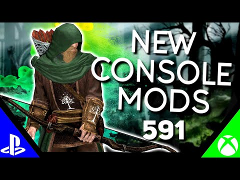 Skyrim Special Edition: ▶️5 BRAND NEW CONSOLE MODS◀️ #591 (PS4/XB1)