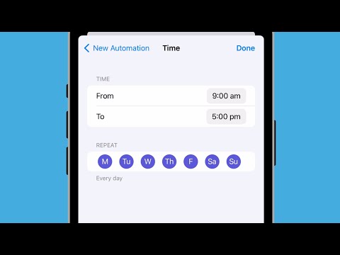 iPhone: Setting a Do Not Disturb schedule