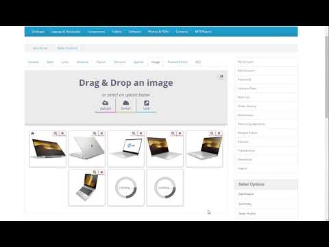 Opencart multi-vendor image manager