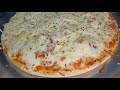 Pizza Making From Home Made Sauce Extra Cheese Pizza Food Talk