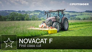 NOVACAT F Light front mounted mowers video