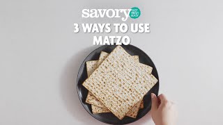 Stop and Shop 3 Ways with Matzo | Savory by Stop & Shop
