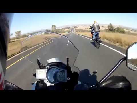 KTM 1190 Adventure R wheelie!