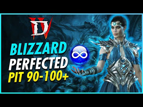 BEST Sorcerer Build Pit 90+ Blizzard Perfected Endgame Guide - Diablo 4 Season 4
