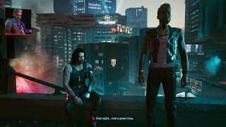 Roof top calls to Kerry. Is this the last time we speak? (both dialogue options)