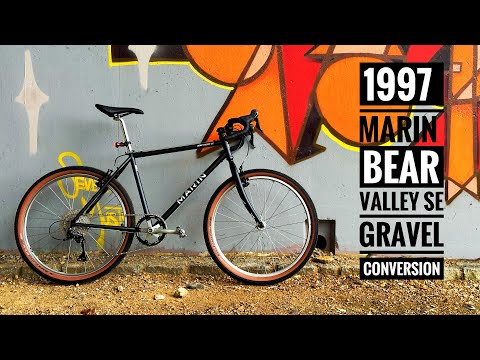 90s MTB to Gravel Bike Conversion. 1997 Marin Bear Valley SE Build Part 3
