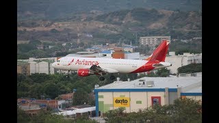 preview picture of video 'Aeropuerto Benito Salas NEIVA Airbus A-318 y A-320 Avianca'