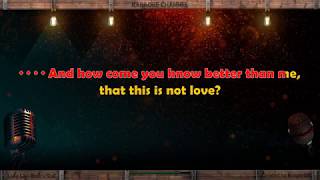 This is not love - (HD Karaoke) - Jethro Tull