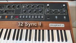 Video thumbnail for Sequential Circuits Prophet-5 rev.2 - the 38 classic factory patches by SynthMania