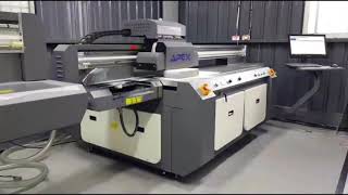 APEX 工業型UV數位印刷機 │ 水泥磚印刷 地板印刷UV油墨打印機 【UV Printer】Print on cement brick