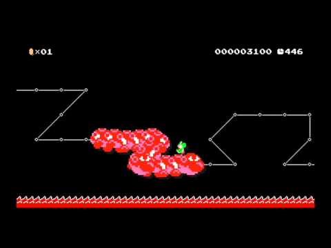 Super Mario Maker: Wiggler Train