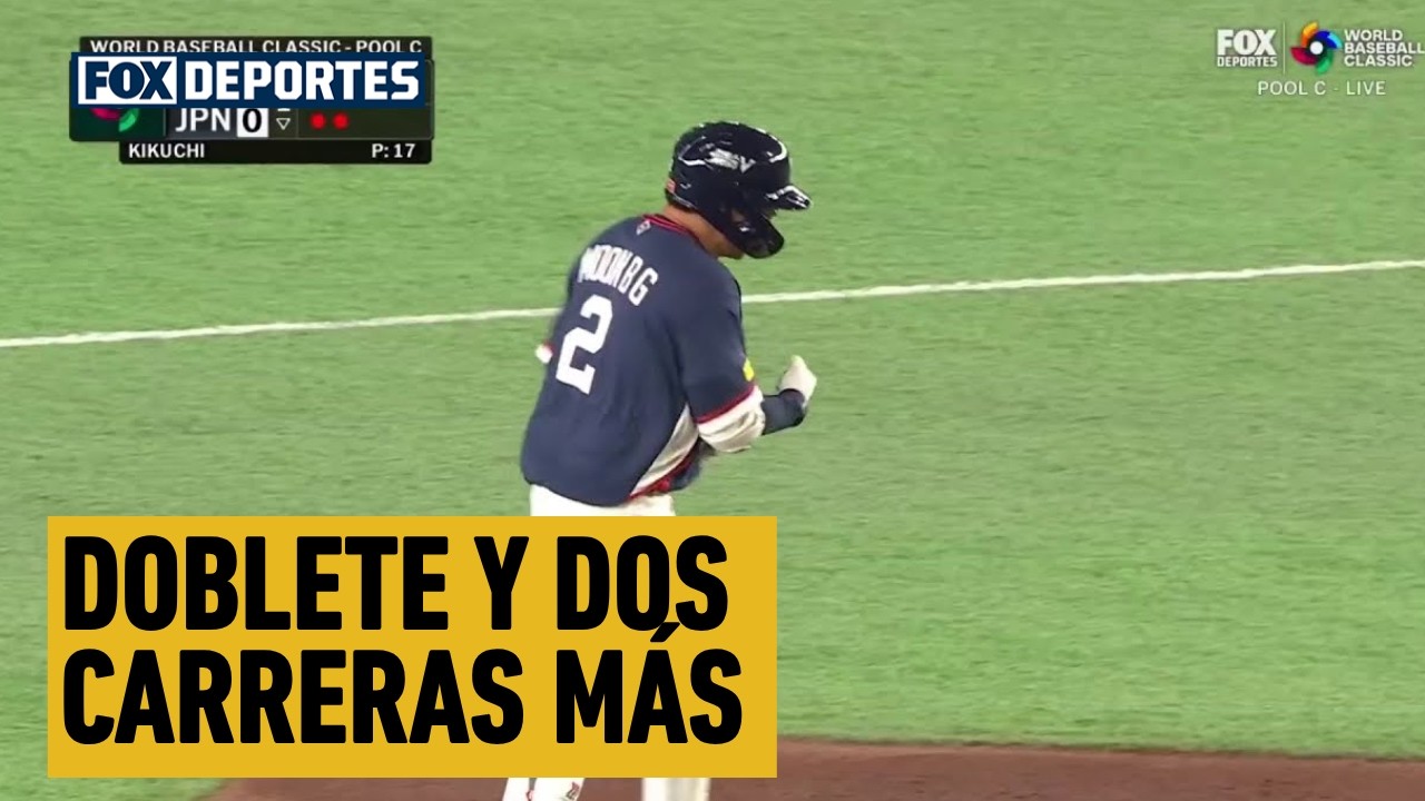 DOBLETE Y DOS CARRERAS MÁS 😎 | Corea 3-0 Japón | #WBCenFOX