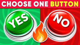 Choose One BUTTON...! 😱🤔 YES or NO Challenge 🟢🔴