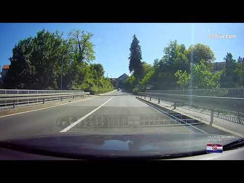 Slunj ( Rastoke ) Driving from north to south