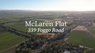 Video overview for 339 Foggo Road, McLaren Flat SA 5171