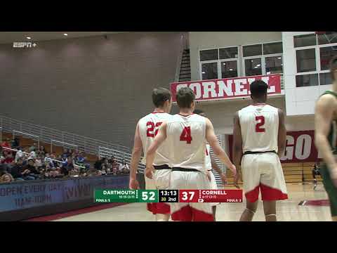 Highlights: Cornell Men's Basketball vs Dartmouth - 2/28/2020