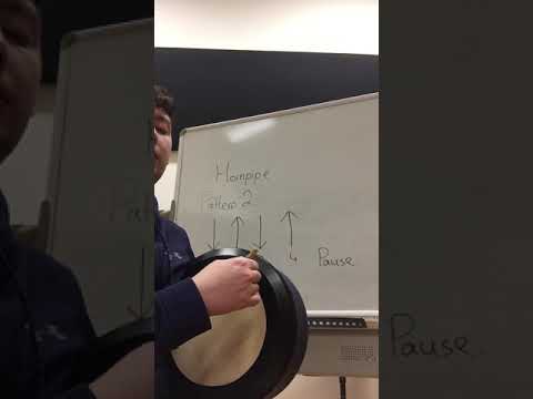 Hornpipes patter 2. Bodhran for beginners by Davog Frayne