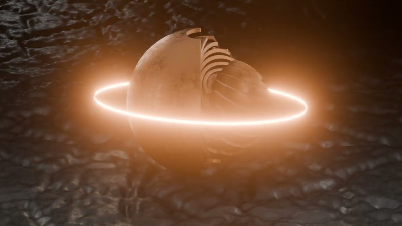Animacja Sci-Fi Orb Model 3D