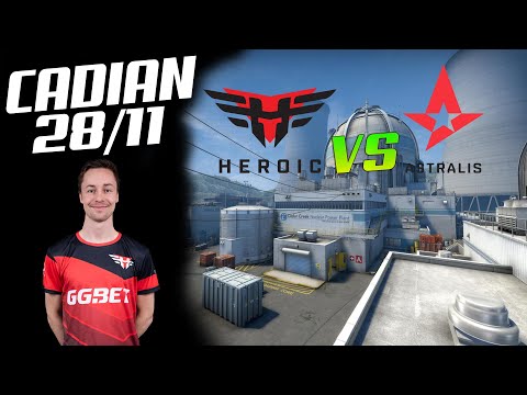 CSGP POV HEROIC CADIAN(28/11) VS ASTRALIS NUKE ESL Pro League Season 12 Europe PLAYOFF 30.09.20!
