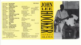 John Lee Hooker - Detroit Blues - 1950-51 - Full Album