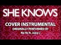 She Knows (Cover Instrumental) [In the Style of ...