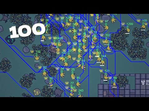 Controlling 100 Players in IO Game