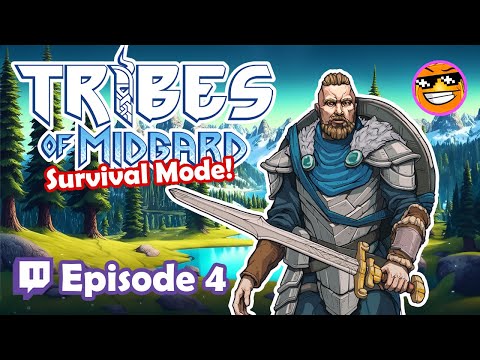 Toasty plays TRIBES OF MIDGARD! | Survival Mode - Episode 4
