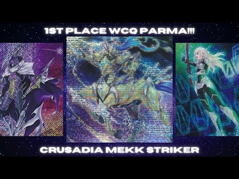 *1ST PLACE WCQ PARMA 2019* CRUSADIA MEKK STRIKER OTK DECK PROFILE! AWESOME ROGUE! (ITA)