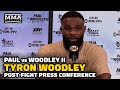 Tyron Woodley Reacts to Jake Paul Knockout Loss: 'Why Did I Drop My Hand? - MMA Fighting