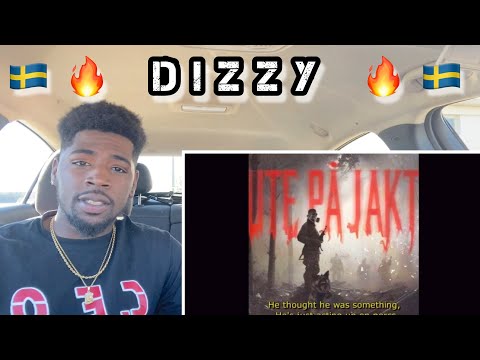 🇸🇪🔥American Reacts Too Swedish Drill Rap Dizzy “UTE PÅ JAKT” (ENGLISH SUBTITLES) CEO Reaction