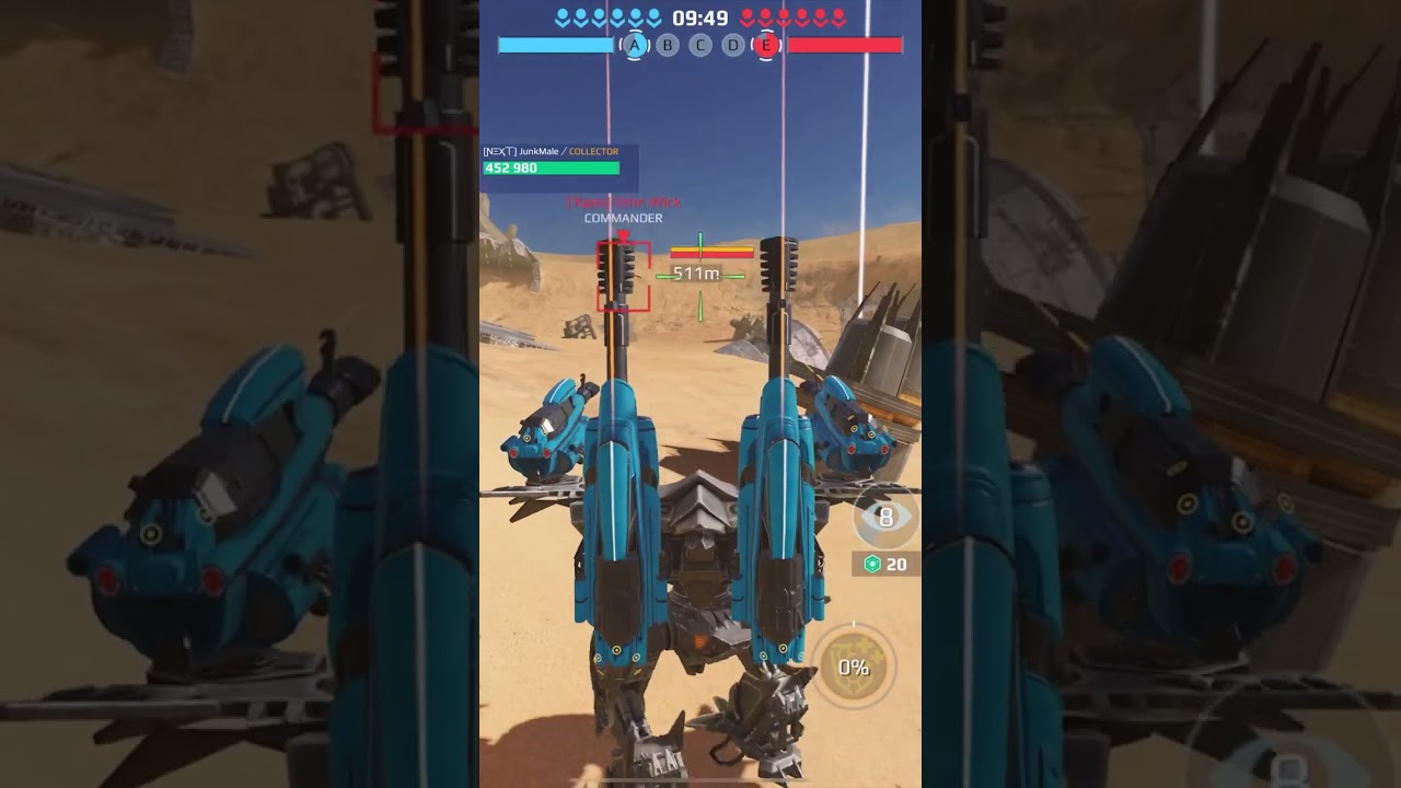 Confucius says: Fastest robot is the one still alive | #warrobots War Robots | #behemoth #reaper