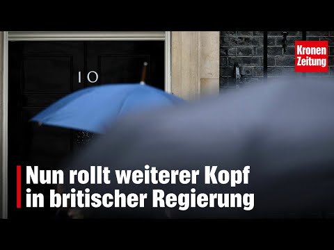 Another head rolls in the British government | krone.tv NEWS