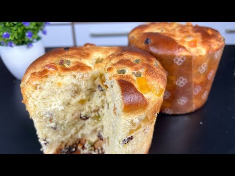 This Christmas you won't be buying PANETTONE. This one is made in a BLENDER with CANDIED FRUIT.