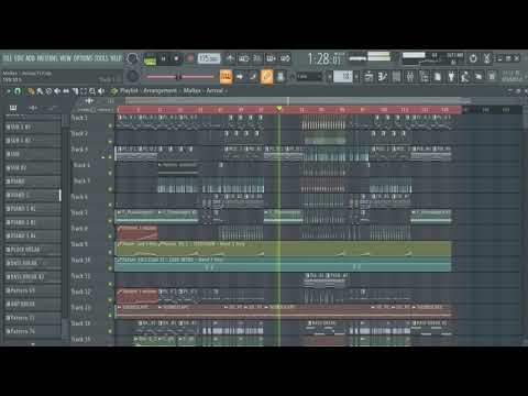 Maltex - Arrival I Melodic Dubstep FL Studio 20 Project Playthrough (FLP)