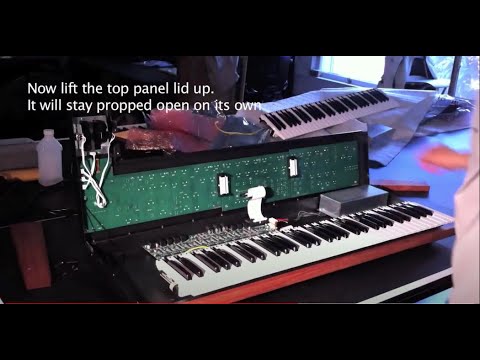 Prophet 12 Keyboard Mainboard Removal