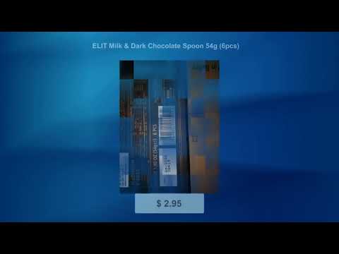 ELIT Milk & Dark Chocolate Spoon 54g (6pcs)