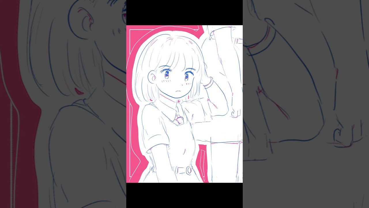 0.5秒の永遠 【お絵描き&ソング】#shorts