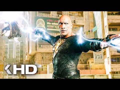 Black Adam vs. Justice Society Fight Scene - BLACK ADAM (2022)