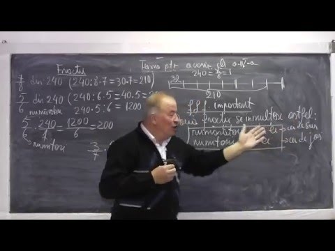 1/2 Lectia 795 Fractia unui numar Inmultirea Adunarea Scaderea a 2 fractii cu met. figurativa Cls 4