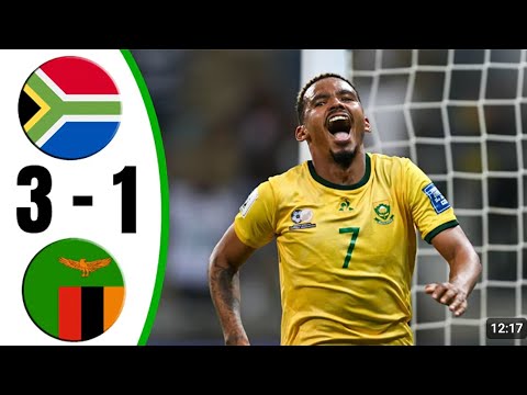 South Africa 3-1 Zambia
