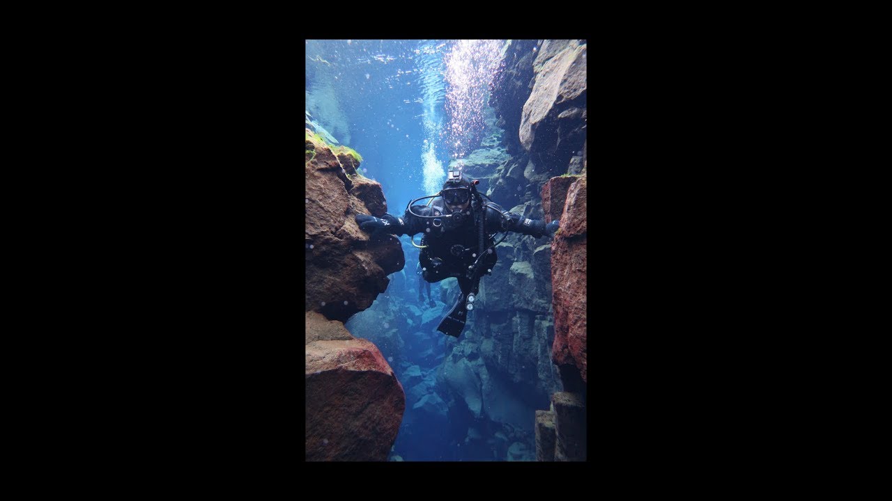 T1 EP3: MERGULHEI ENTRE PLACAS TECTÔNICAS  NA ISLANDIA!  - SILFRA /ICELAND