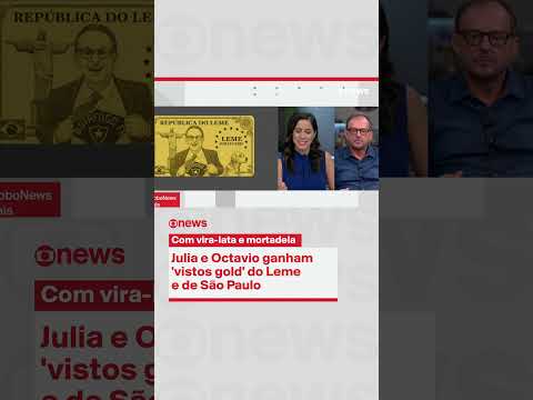 Julia e Octavio ganham 'vistos gold' do Leme e de São Paulo