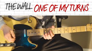 One Of My Turns - Pink Floyd - Guitar Lesson
