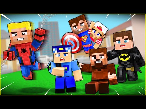 EFEKAN SÜPER KAHRAMAN OLDU, İNSANLARA YARDIM ETTİ! 😁 - Minecraft