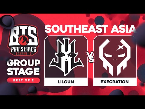 Lilgun vs Execration Game 1 - BTS Pro Series 12 SEA: Groups w/ Robbnroll & Otomo