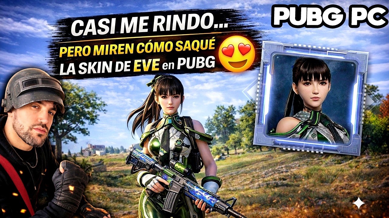 CASI ME RINDO... PERO MIREN CÓMO SAQUE LA SKIN de EVE en PUBG con ESTE TRUCO! - STELLA BLADE BRO